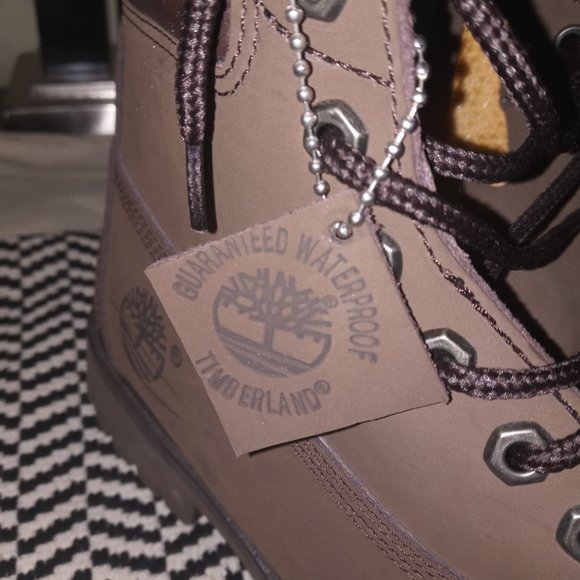 Brown Leather Timberlands - Picture 8 of 9